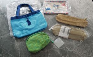 Bundle of new travel/cosmetic bags